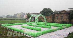China Inflatable Zorb Ball Track , Zorb Orbit With 0.6mm PVC Tarpaulin factory
