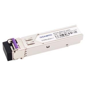 China 2 Channel 1000BASE BX BiDi SFP Optical Transceiver TX1490nm RX1310nm 10km SMF LC Module factory