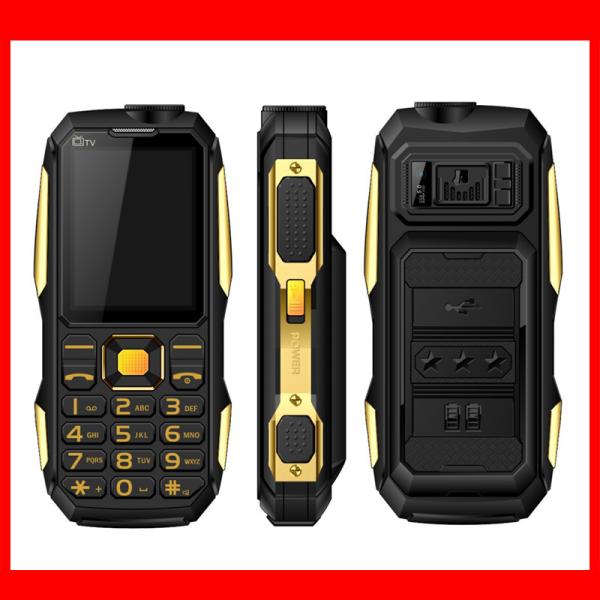 New Wholesale OEM 2.4" Screen Phone Rugged Waterproof Feature Mobile Phones With