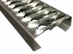 Perforated Grip Strut Anti Slip Metal Stair Treads For Workway Platform /
