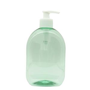 China 500ml Empty Hand Sanitizer PET Spray Bottle With Lotion Pump 24/410 24/415 factory
