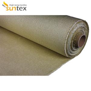 China Custom Color High Temperature Fabric Cloth Ceramic Fiber Vermiculite Coated factory