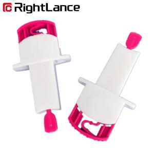 China Gamma 21 Gauge 1.8mm Medical Independent Single Use Lancet For Sugar Testing Device factory