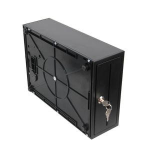 W208mm 13.9Lbs POS Cash Drawer Cash Register Money Box With Key Lock