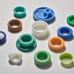 Medical Silicone Injection Molding Rubber Moulding Parts 20-90Shore A