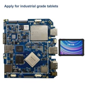 Android Rugged Tablet Industrial Embedded Motherboard MIPI HD 4K RK3399 Quad Core Mainboard For Tablet Type C