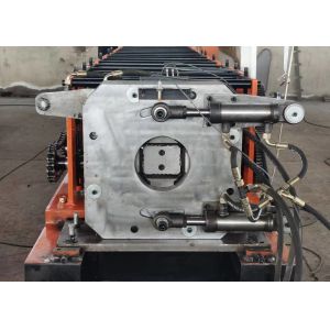 Hydraulic Cutting Gl Down Pipe Roll Forming Machine Plc Control