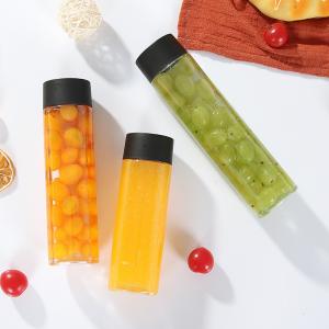 China Handle Style Insulated Milk Tea Plastic Bottles factory