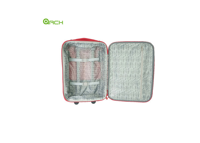 600D Polyester Soft Sided Luggage with Front Pocket