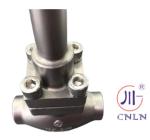 DN10-100 Stem Cryogenic Globe Valve PTFE Valve Handwheel -196 +80℃