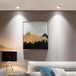 110V LED Recessed Spotlights Adjustable 360 Degree Bathroom Ceiling Downlights