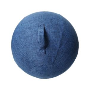 China Improve Your Office Fitness with 55cm Yoga Ball Cover Exercise Inflatable Pvc Ball factory