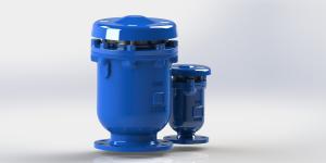 China Ductile Iron Triple Function PN10/16/25 Combination Air Valve For Wastewater factory