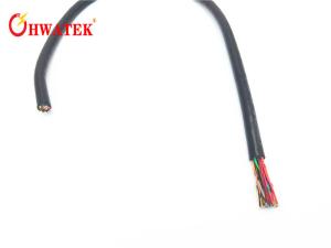 China UL2586 Flexible Screened Control Cable PVC Sheath Unscreened Bending Resistance factory