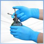 Premium Grade Versatile Food Processing Gloves Blue Nitrile Gloves