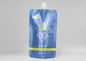 China Non Spill Reusable Spouted Stand Up Pouches For Gel Package on sale