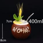 Creative Ceramic Tiki Mugs Hawaiian Cocktail Mug Porcelain Beer Wine Mug