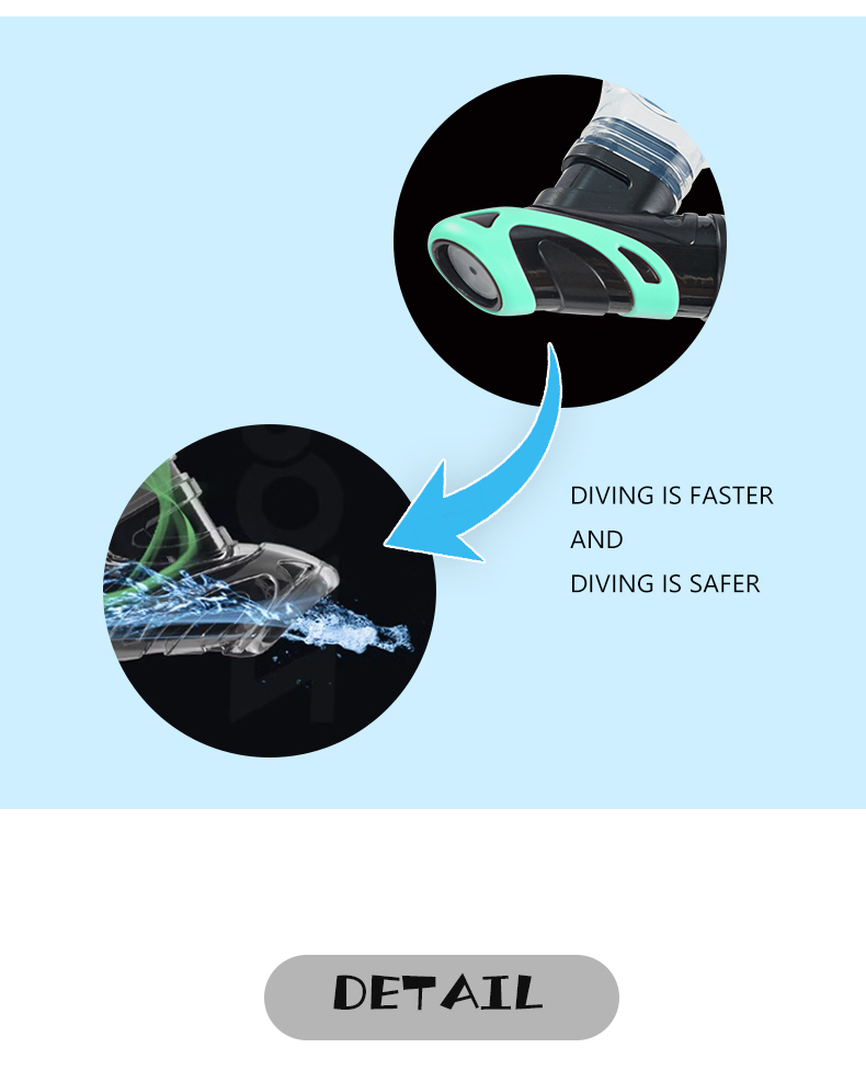 ZMZDIVE Freediving Snorkel Mask Set Prescription Snorkeling Goggles