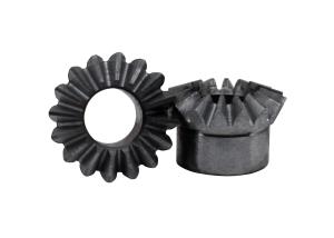 China Small Mitre Straight Bevel Gear 16 Teeth M0.8 20CrMnTi DIN 9 Quality Class factory