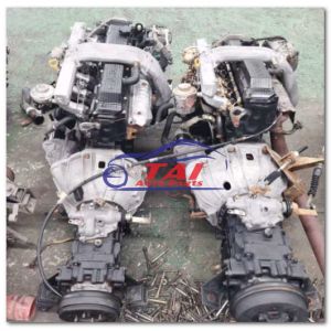 China 4.2L 6 Cylinder 1HZ Turbo Diesel Used Complete Engine For Toyota Coaster Bus Land Cruiser on sale