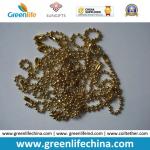 Fashionable Hot Selling Shinny Golden Metal Snake Ball Chain