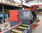 Square Timber Multiple Rip Saw Woodworking Machine 400mm Sawing Width