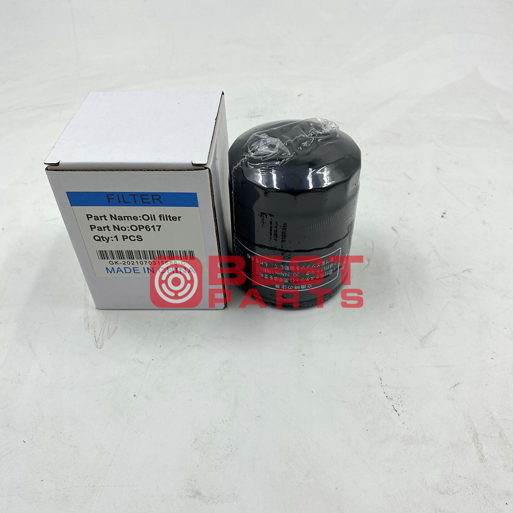 Excavator Engine Spare Parts Auto Engine Parts Oil Filter Element OP617 For Cars