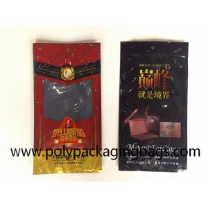 Gravure Printing Resealable Tobacco Pouch With Humidifying System