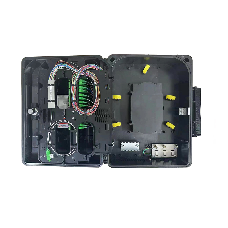 Caja Nap 32cores Box Wall Pole Mountable Fiber Optic Splitter Box FDB0332H for Indoor/Outdoor