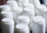 Customization CPLA Plastic Strawless Lid ф73mm Compostable Durable