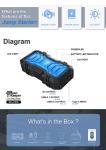 J1202 Emergency Power Supply Ride Cars Booster 12v Car Jump Starter with Led