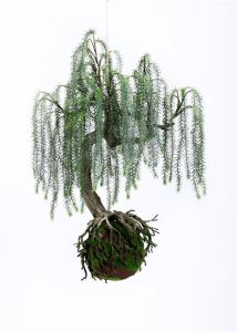 China Premium Foliage Artificial Hanging Plants Artisan Detailed Fire Retardant factory