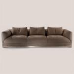Frosted Modern Cloth Sofa 0.9x0.8m Luxury Living Room Furniture Sets