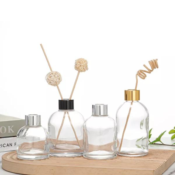 China 50ml Reed Diffuser Bottle Glass 200ml Reed Diffuser Perfume Bottles With Cork factory