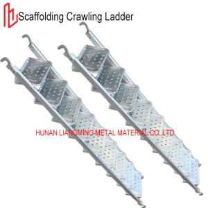 China Q235 Scaffolding Staircase Painting Hot Dip Galvanized Scaffolding Crawling Ladder factory