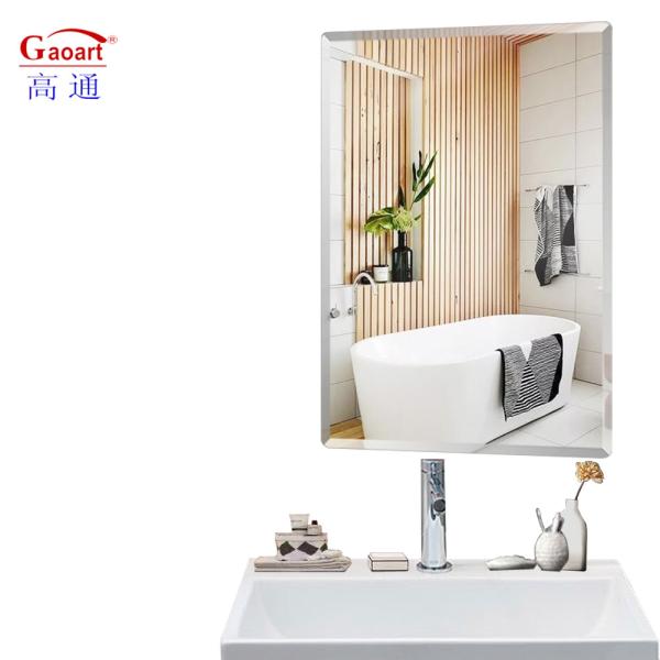 Stylish Makeup Salon Light Hair Dress Dressing Mirror for Large Silver Shower