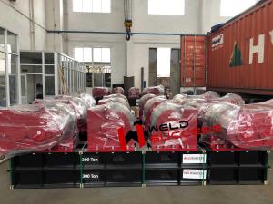 China 300 Ton Pipe Welding Turning Rolls Conventional Welding Rotator Self Aligning factory