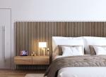 Wall Decoration Wood Salt Acoustic Panel Wall Panel Effect For Interior Design