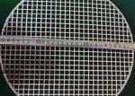 SS304 Round Bbq Grill Mesh 8mm Square Perforated Metal Sheet