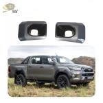 ABS Exterior Body Kits Car Fog Light Cover For Hilux Revo Rocco 2021