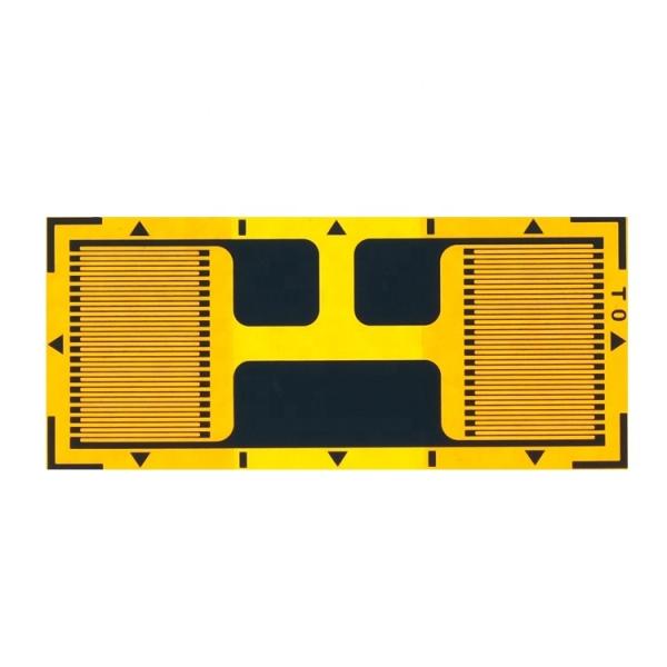 China 3 Pin Header Wired Half Bridge Strain Gauge for Temperature Range -30 to 60°C and High Sensitivity mV/V Output factory