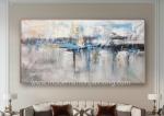 24" X 48" Hand Painted Acrylic Wall Painting Modern Wall Art For Living Room