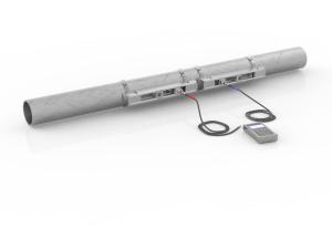 China Industrial Portable Clamp-On Handheld Ultrasonic Liquid Flow Meter factory