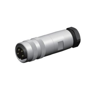 Female 200V M16 Straight Metal Screw Connector 6p 7p