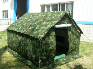 China Polyester waterproof canvas military tents with doors and windows for outdoor factory