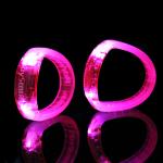 Multi-Color PVC LED Bangle Bracelet For Concert, Carnivals, Sporting Events,