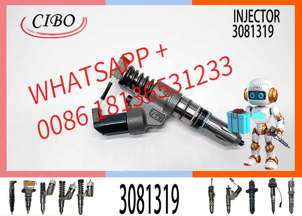 3037772 3081319 3087557 High Quality Diesel Fuel Injector for M11 3037772 3081319