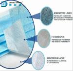YY/T0969-2013 3 Ply Non Woven Face Mask