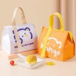 Thermal Insulation Custom Insulated Lunch Bags Cotton Keep Warm Cartoon
