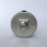 2" 160 psi Axial Mount Manometer 1/4" NPT Oil Filling All Stainless Steel